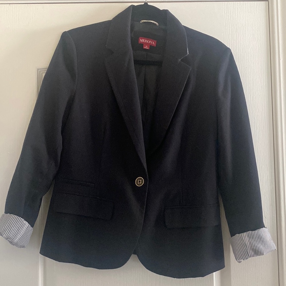 Merona Black Blazer